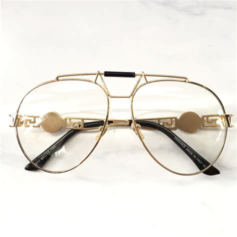 get super cheap versace glasses|clear and gold versace glasses.